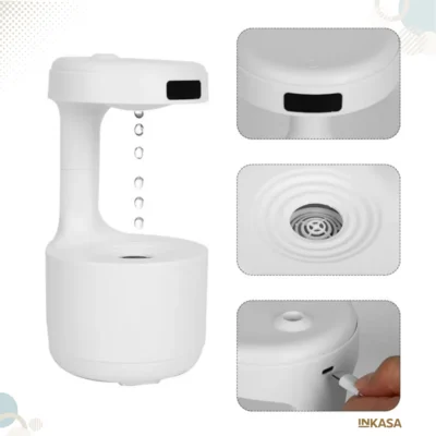 Humidificador antigravedad
