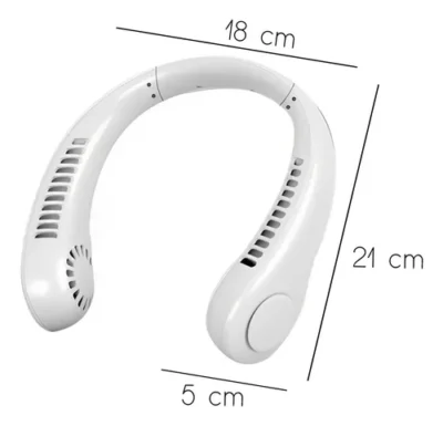 Ventilador de cuello recargable