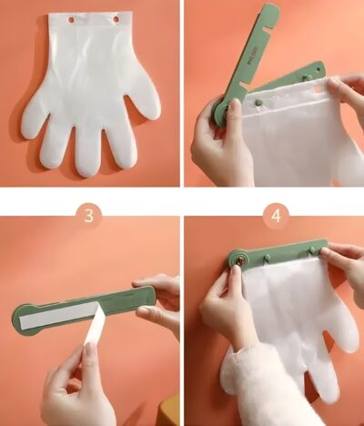 Dispensador de guantes para cocina