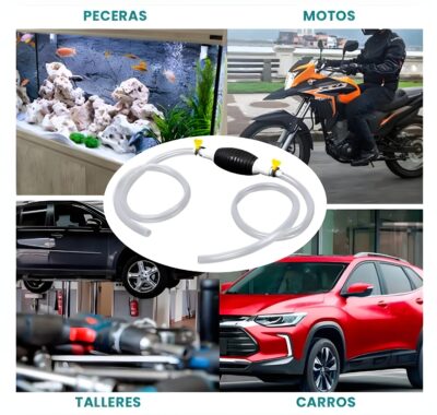 Manguera de succión manual