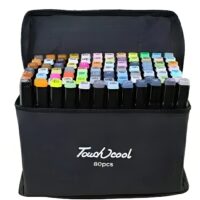 Set de marcadores doble punta 80 colores