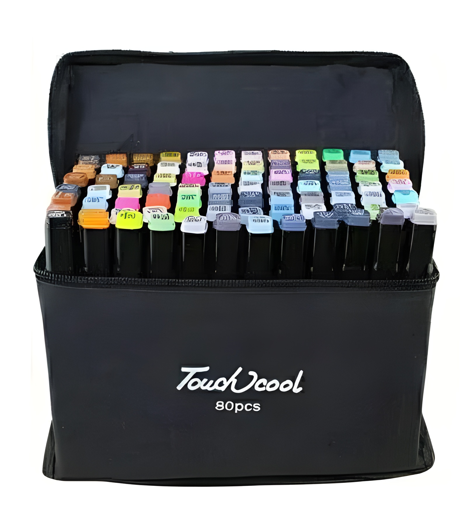 Set de marcadores doble punta 80 colores